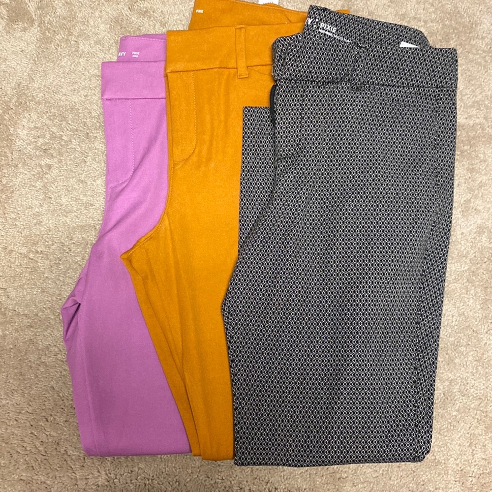Lot of Old Navy Pixie Pant size 8